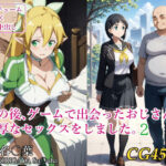 この後、ゲームで出会ったおじさんと濃厚なセックスをしました。2d_720847