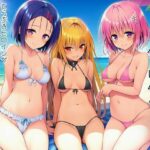 濃厚イチャらぶハーレム！とらぶるヒロインが愛を共有する絶頂合宿【モモ・大人ヤミ・春菜編】d_750553