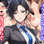 ボーイッシュイケメン女上司が一夜の過ちで目覚める話d_755374