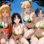 ビーチで出会った美女をナンパしてメス堕ちさせた話 セー○ームーンd_775539