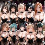 配達バニーガールを精液まみれにした話 詰め合わせ編d_777769