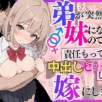弟が突然妹になったので責任もって中出しセックスして嫁にしますd_792337