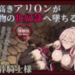 【骸骨騎士様】【アリOン 497枚＋3mp4】アリOンの油断。狂った奴●商の調教監禁―高潔なエルフ女戦士が本物の牝奴●へ墜ちる夜d_806240
