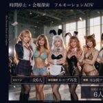 【スマホ対応】時が止まったコスプレ会場でd_836430
